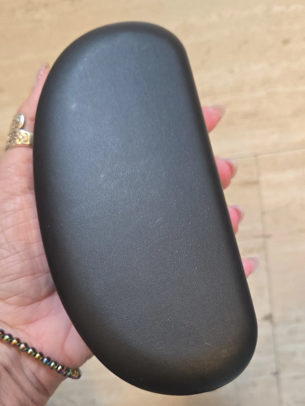 Ralph Lauren Unisex Black Hardshell Glasses Case